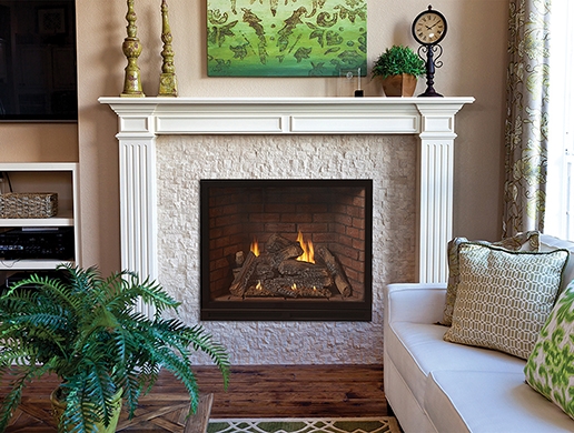 White Mountain Hearth by Empire DV Clean Face Fireplace Tahoe Luxury 42 ...